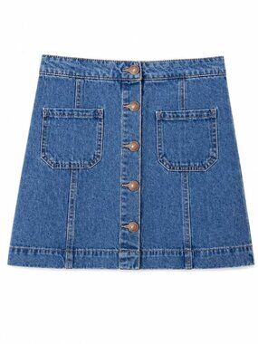 FOREVER 21 Denim Mini Skirt